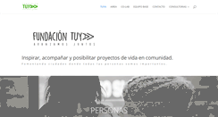 Desktop Screenshot of fundaciontuya.org