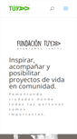 Mobile Screenshot of fundaciontuya.org